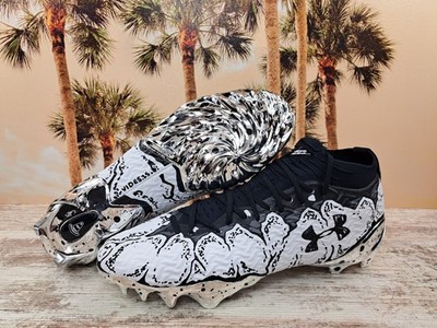 Under Armour Spotlight Pro AA Football Cleats Joshua Vides Chrome