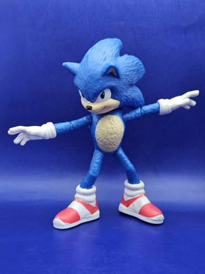 #ad #ad Sonic The Hedgehog 2 Movie R C Speed Toy SONIC 6.5quot; Replacement Jakks Pacific $11.99