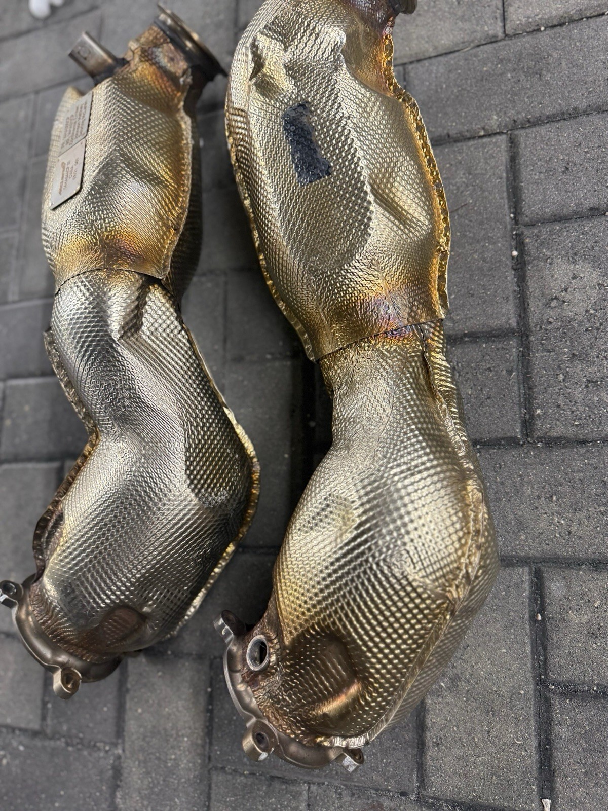 McLaren 720S 2017-2022 OEM Exhaust Downpipe 14HA042CP 01