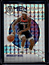 2020-21 Mosaic Bradley Beal Men of Mastery White Mosaic #/25