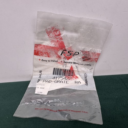 Whirlpool FSP 4175422 Genuine Grate Pad Set for Range Stove Burner