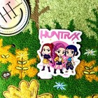 Kpop Demon Hunter Huntrix Sticker Glossy Waterproof UV Resistant Rumi Zoey Mira 