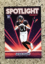 2025 Panini Instant NFL Spotlight Rookies RC Jayden Higgins FREE Ship +In Stock+