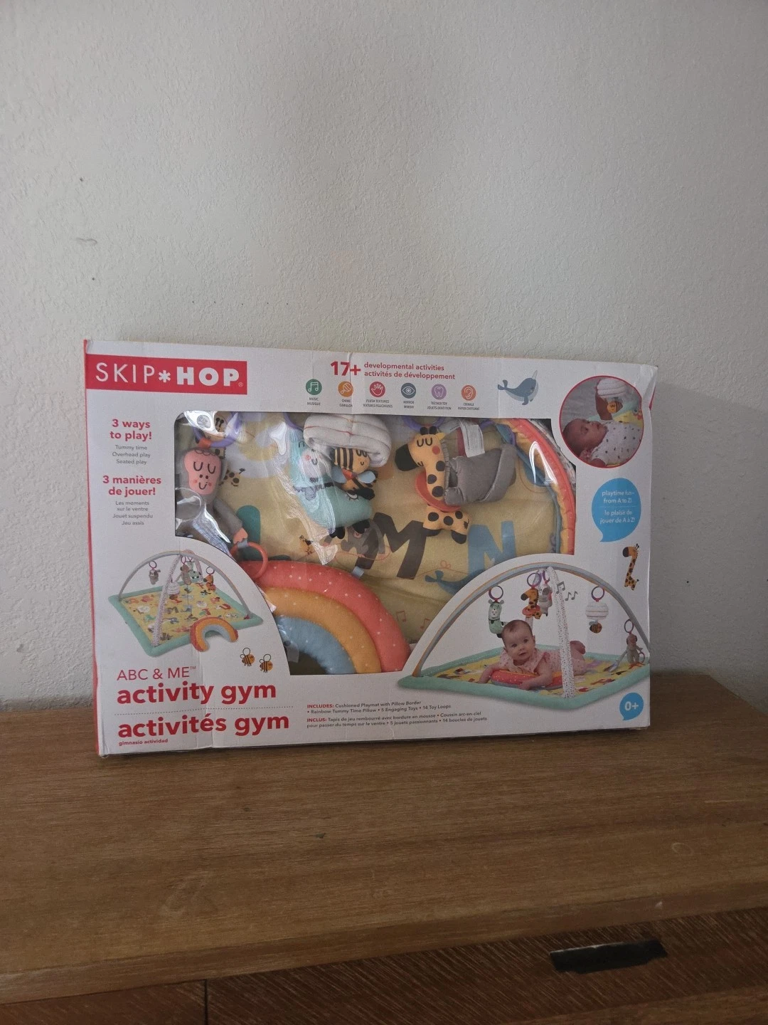 Skip Hop Alphabet Zoo Activity Gym For Ages 0+ Baby Play Mat New Open Box