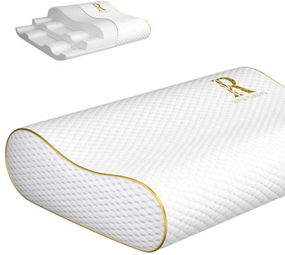 Royal Therapy Memory Foam Pillow, Queen Neck Pain Relief, Contour Cervical Pi...
