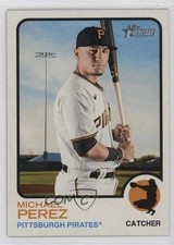 2022 Topps Heritage High Number SP Michael Perez #459 10ak