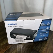 NIB JADENS  Thermal Label Printer - 4x6  Printer JD-668BT wireless printing