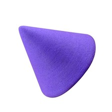 (Purple)Geometric Cone Block Toy For Creative Kids Versatile Foam Cone Building