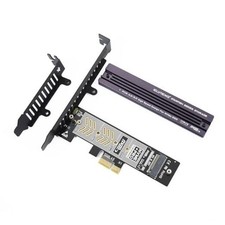 PCIe NVMe Adapter with Aluminum Heatsink M.2 PCIe Adapter Supports PCI