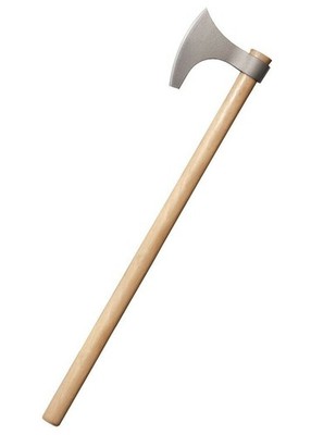 Cold Steel WIKINGER BARTAXT Axt Beil 1055 Kohlenstoffstahl Hickoryholz CS90WVBA