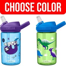CamelBak Eddy Kids Bite Valve Straw Tritan Renew Water Bottle Straw Top 14 oz