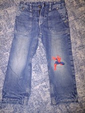 Thermohosen, Thermojeans, gefütterte Hosen Winter, Jungen 104
