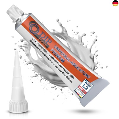 DIP-Tools Premium Universal Waterproof Sealant - Strong Adhesive Water Stop,