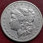 1890 CC Morgan Dollar $1 Silver Coin RARE Better Grade XF Details #93196