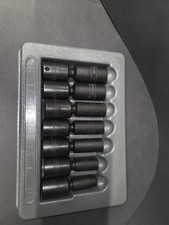 Snap-on Tools 7 Pc 38 6pt Metric Deep Impact Swivel Socket Set 207iplfm