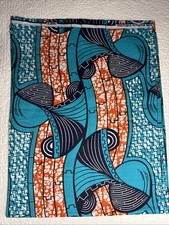 African Superior Wax Bijou Fabric 1 Yard 42x33 In B1890 Cotton Fabric Quilting