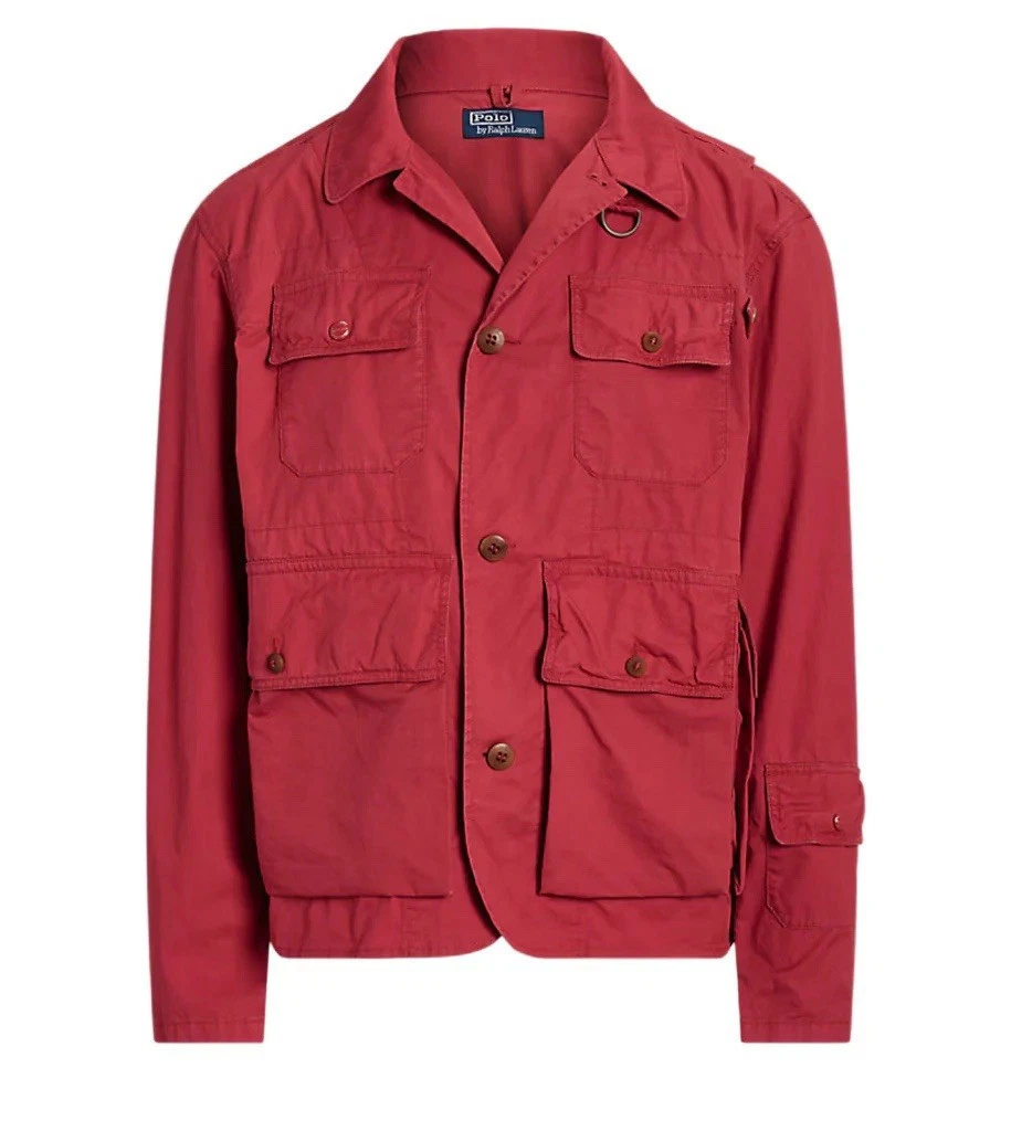 POLO RALPH LAUREN MEN'S RED KEY WEST PAXTON TWILL WADING JACKET SIZE M MEDIUM
Opens in a new window 
