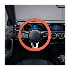 AICEL Car Silicone Steering Wheel Cover, Soft Anti-Slip Auto Steering Wheel P...