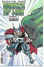 HULK VS THOR BANNER OF WAR ALPHA #1 VON EEDEN VARIANT MARVEL COMICS 2022 NEW B/B