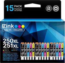 Compatible Ink Cartridges Replacement for Canon 250 251 XL PGI-250XL CLI-251XL t