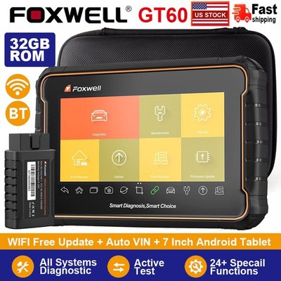 FOXWELL GT60 BiDirectional All System Scanner Diagnostic Tool Crankshaft