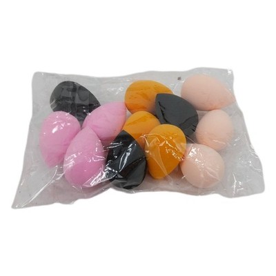 WLLHYF 12 PCS Mini Make up Schwamm Set Blending Sponge kleine Mixer Foundation f