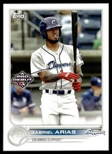 2022 Topps Pro Debut Gabriel Arias Columbus Clippers #PD-142