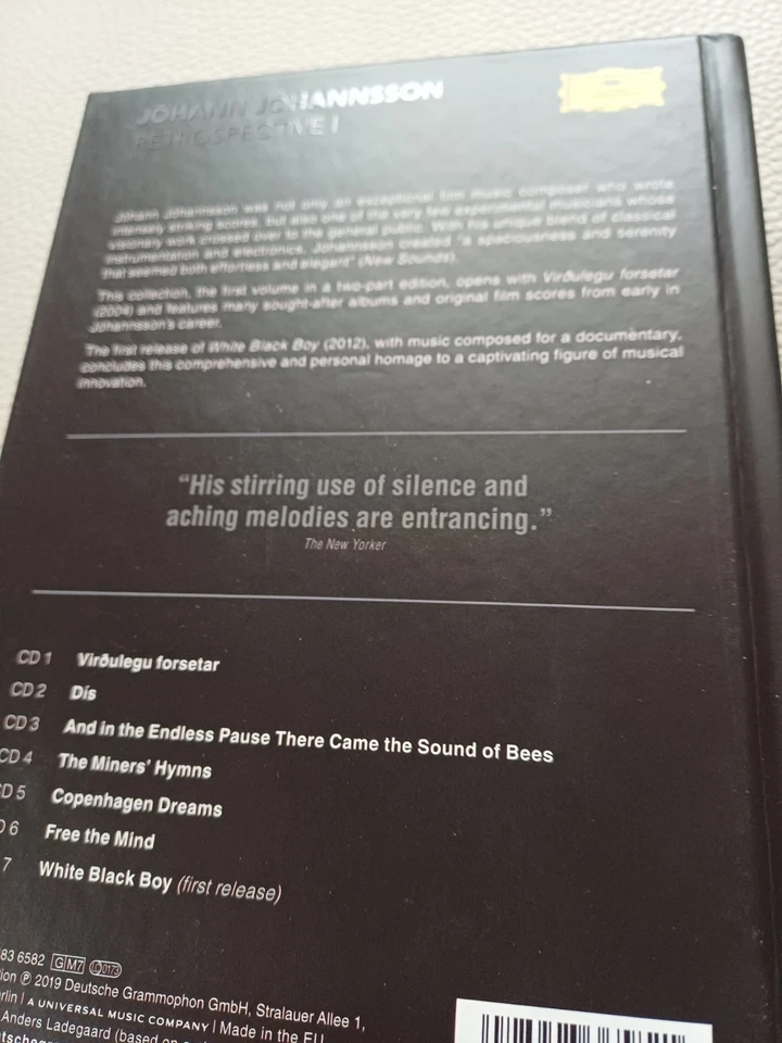 Johann Johannsson RETROSPECTIVE I - Bild 2 von 2