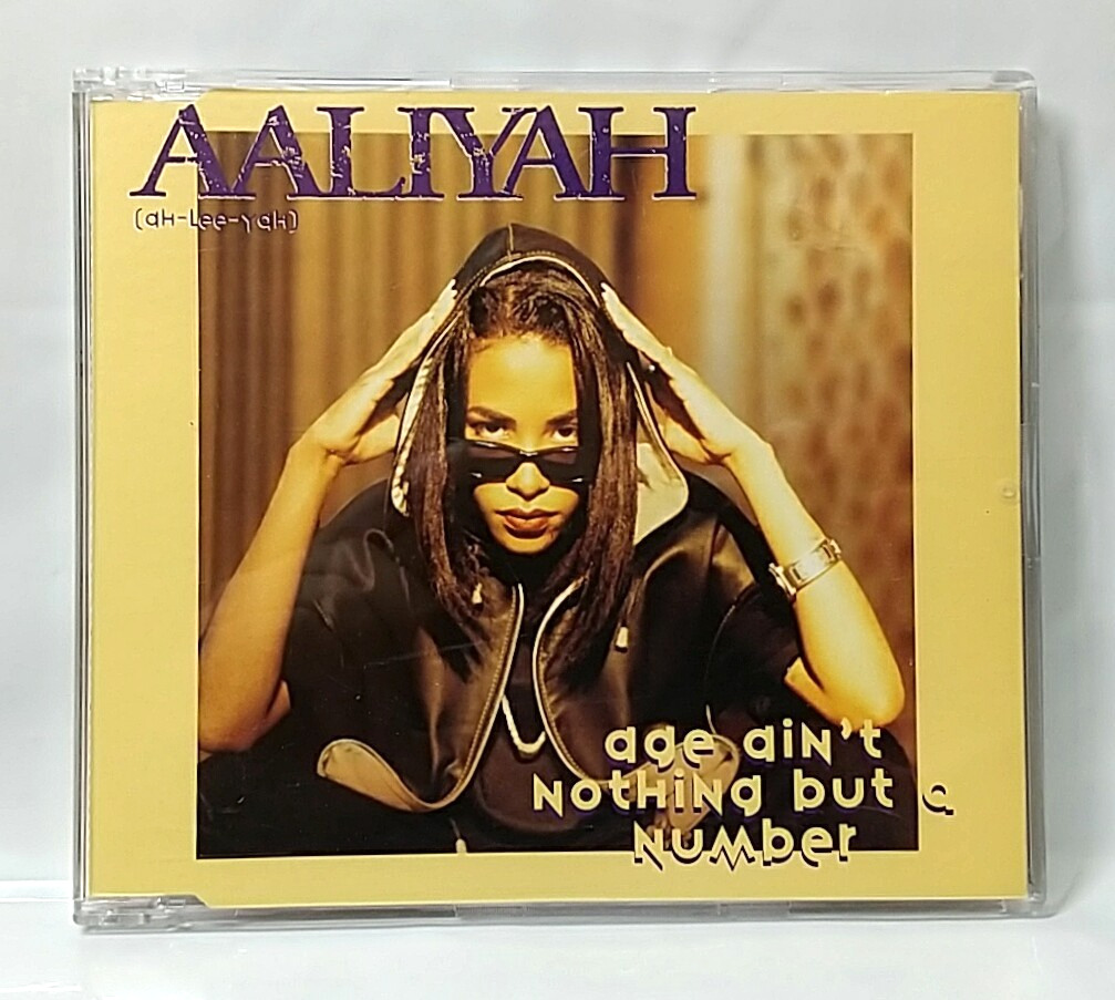 CD) Aaliyah – Age Ain't Nothing But A Number, JIVE CD 369 CD) Aaliyah – Age Ain't Nothing But A Number, JIVE CD 369