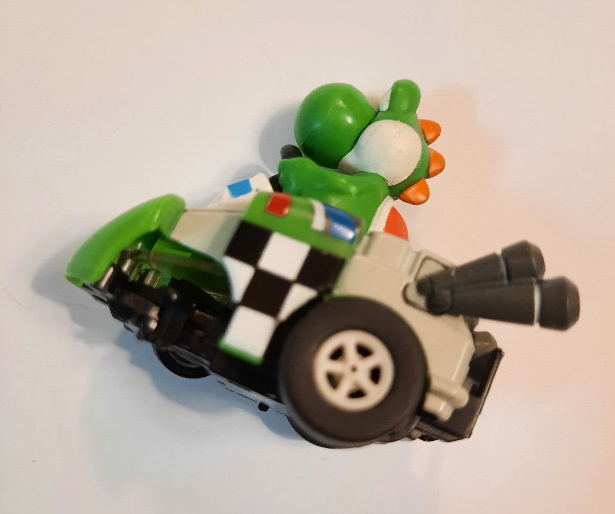 Mario Kart Pull Back Race Car: Yoshi. 2009 Tomy / Nintendo. | eBay