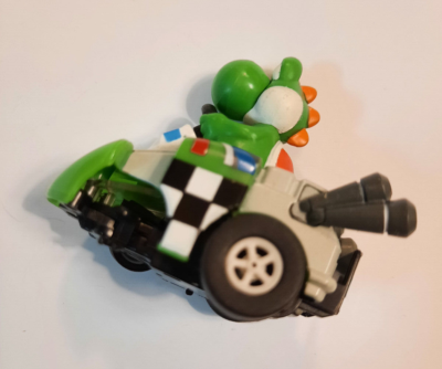 Mario Kart Pull Back Race Car: Yoshi. 2009 Tomy / Nintendo. | eBay