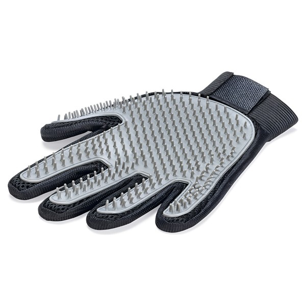 Beeztees Pflegehandschuh Rubby FüR Hunde, Massage & Haaretfernung, 24X18 Cm-image