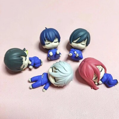 Blue Lock Figur Bachira, Isagi, Reo, Nagi, Rin Süße Statue  Anime Figuren 5er