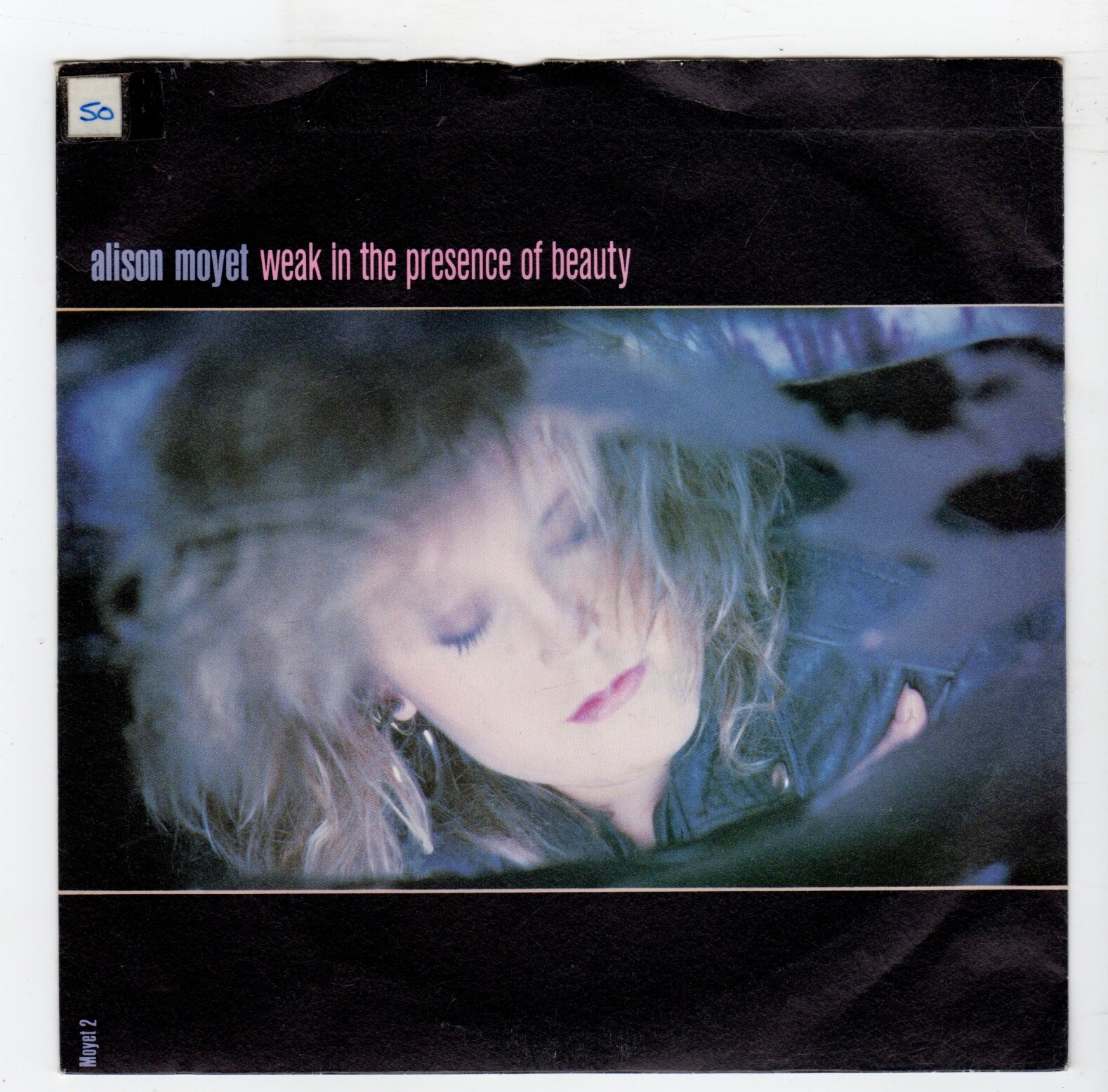 (R439) Alison Moyet, Weak In The Presence Of Beauty - 1987 - 7 inch vinyl