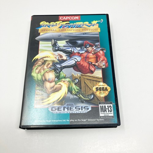 Street Fighter II 2 Special Champion Edition (Sega Genesis, 1993) CIB, Complete