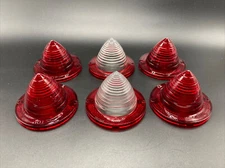 1961 Chevrolet Impala Rear Tail Light Lamp Back Up Lamp Lens Set B