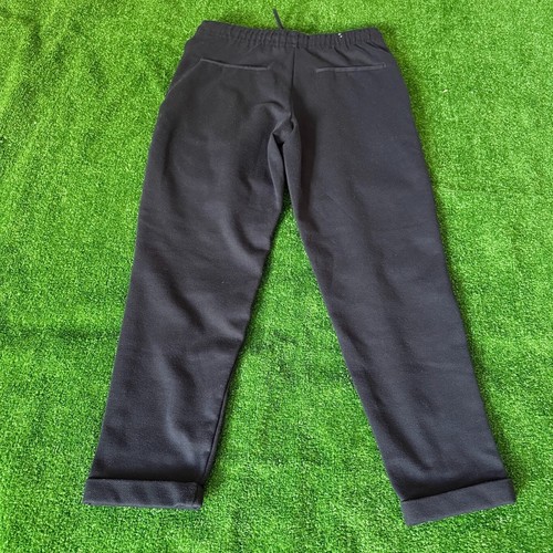 Zara Easy Care Pull-on Drawstring Black Jogger Casual Trouser Pant Size S - Bild 9 von 14