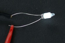 100 pcs. Miniature White Neon Lamp Bulb 5mm Round Light Indicator Ships from USA