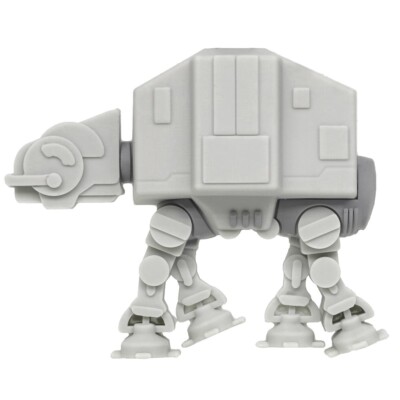 Conquer Your Kitchen with the Epic Star Wars AT-AT Walker 3D Foam Fridge Magnet!