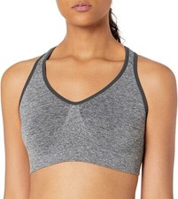 Hanes  Women's Cozy Racerback Sport Bra "Wirefree  Pullover  ComfortFlex Fit  