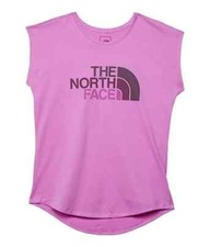 NWT The North Face Big Girls Logo Short Sleeve Graphic Tee, Size: Medium 10-12 