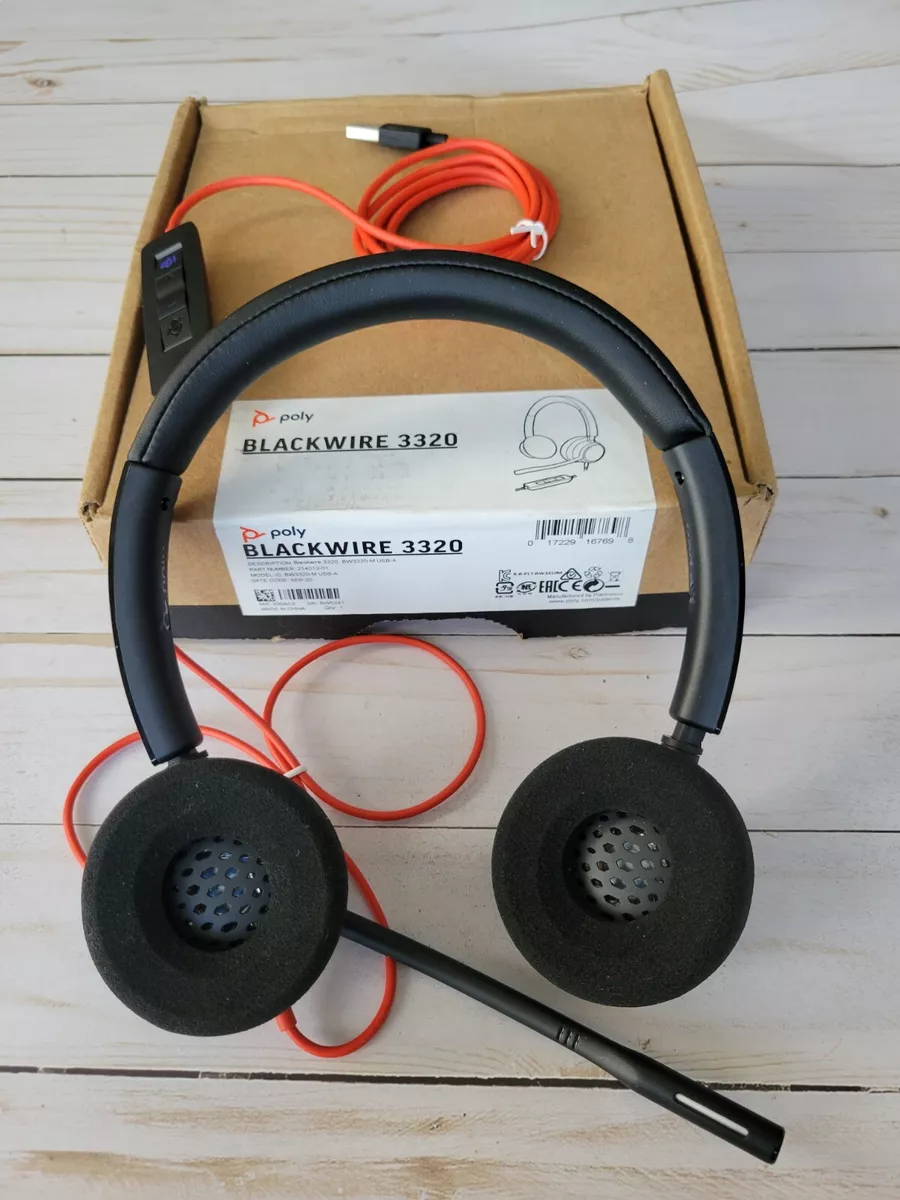 Poly blackwire 3320 new arrivals