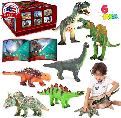dinosaurio realistas educativas juguetes para niños y niñas regalo paquete  de