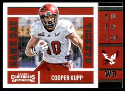 2017 Panini Contenders Draft Game Day Cooper Kupp Eastern Washington Eagles #24