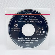 Canon EOS Digital Software Instruction Manual CT1-7137-001 Windows Mac