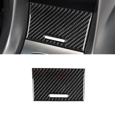 For Acura TL 2009-2014 Carbon Fiber Center Console Storage Box Panel Cover Trim