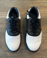 FootJoy GreenJoys Shoes Mens 9 M Plastic Spike Golf Cleats Sneakers 45516 White