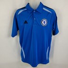 Chelsea Soccer Jersey FC Football Club Barclays England Adidas Blue Shirt Mens L