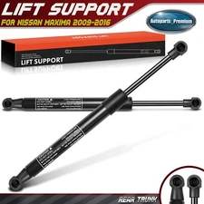 2Pcs Rear Trunk Lift Supports Shocks Struts for Nissan Maxima 2009-2014 Sedan