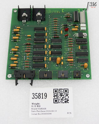 35819 VARIAN PCB, ASSY LOAD LOCK INTERFACE D-E15000710